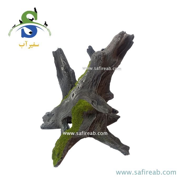 دکوری آکواریوم طرح کنده شاخه ای کد S-19 - Image 3
