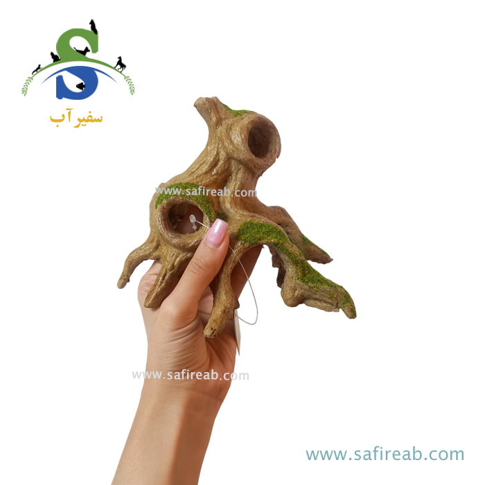 دکوری آکواریوم طرح کنده گوپی کد S-5 - Image 2