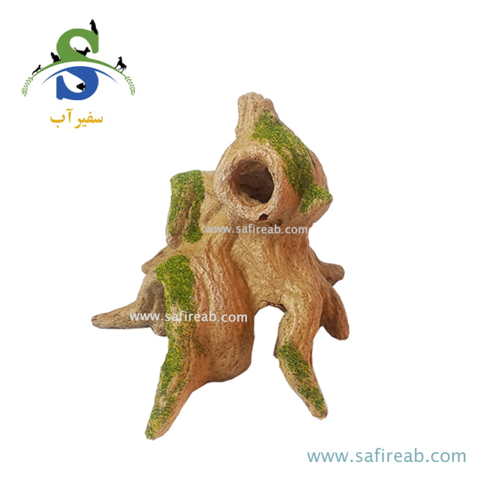 دکوری آکواریوم طرح کنده گوپی کد S-5 - Image 3