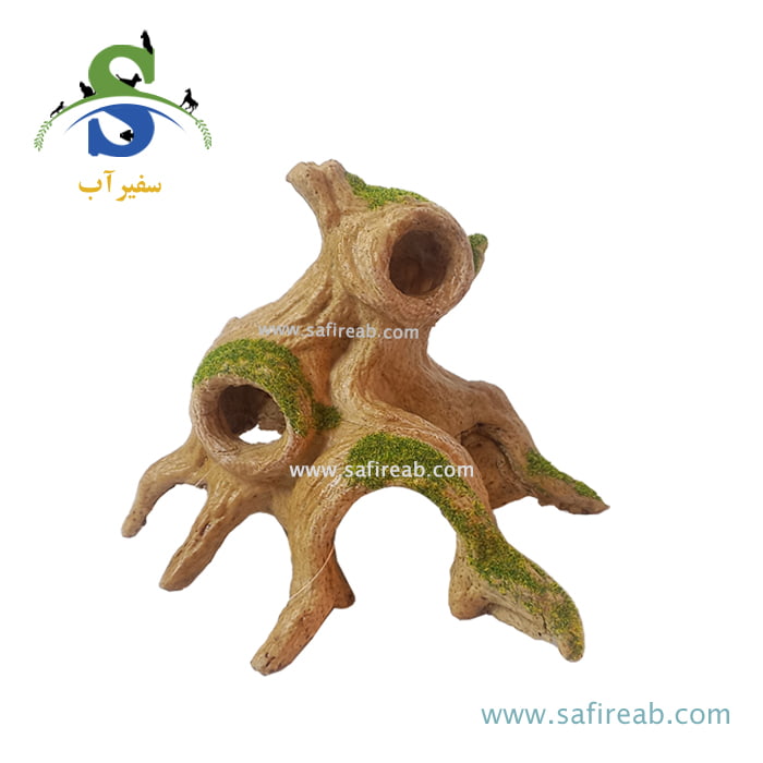 دکوری آکواریوم طرح کنده گوپی کد S-5