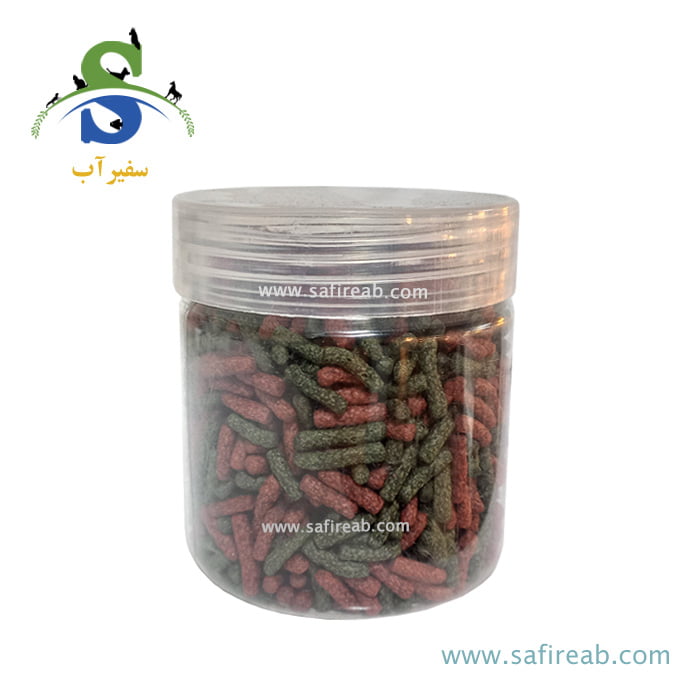 غذای استیکی ماهی کوی