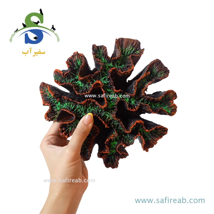 دکوری آکواریوم طرح مرجان پهن کد F-5 - Image 2
