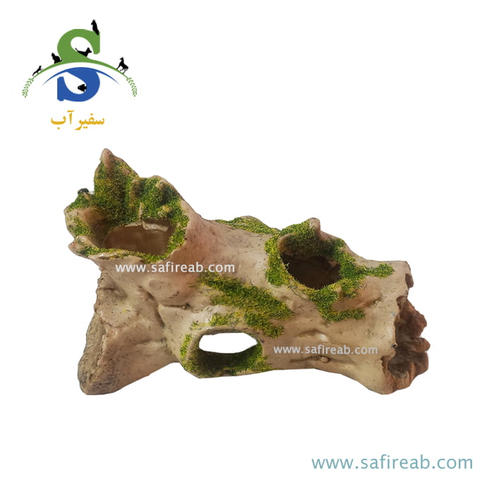 دکوری آکواریوم طرح تنه درخت کد S-13