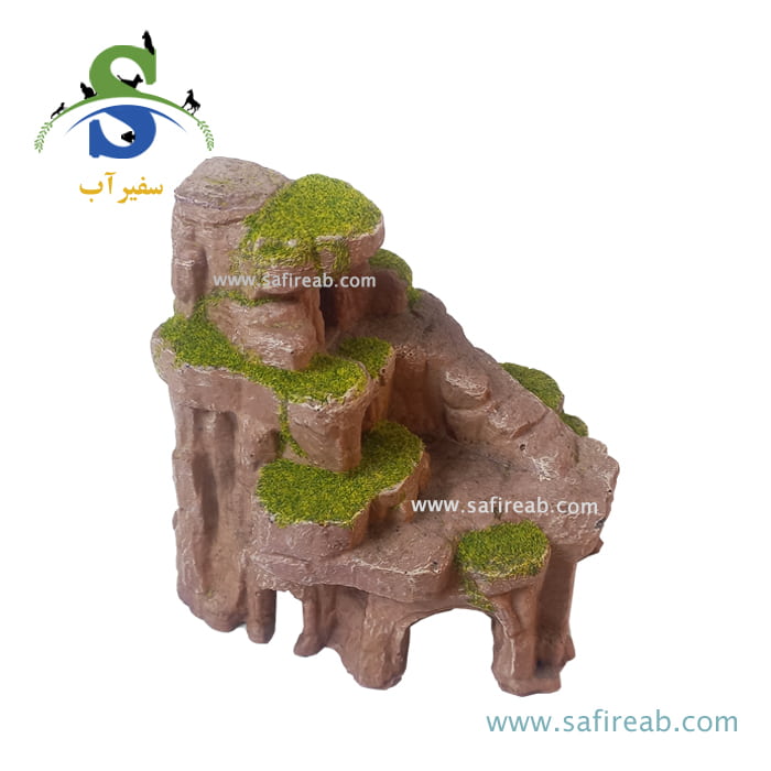 دکوری آکواریوم طرح صخره کد S-2 - Image 3