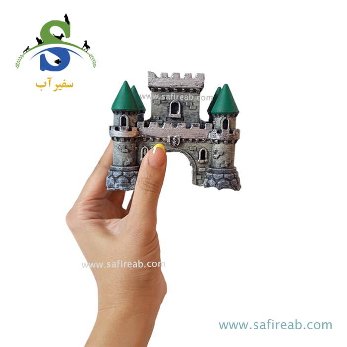 دکوری آکواریوم طرح قلعه کد S-37 - Image 2