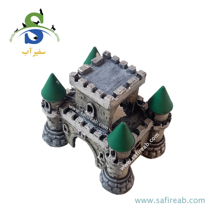 دکوری آکواریوم طرح قلعه کد S-37 - Image 3