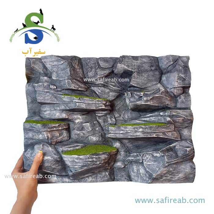 دکوری آکواریوم و تراریوم طرح سنگ کد T-1 - Image 2