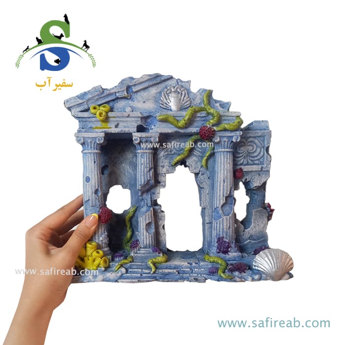 دکوری آکواریوم و تراریوم طرح روم کد T-5 - Image 2