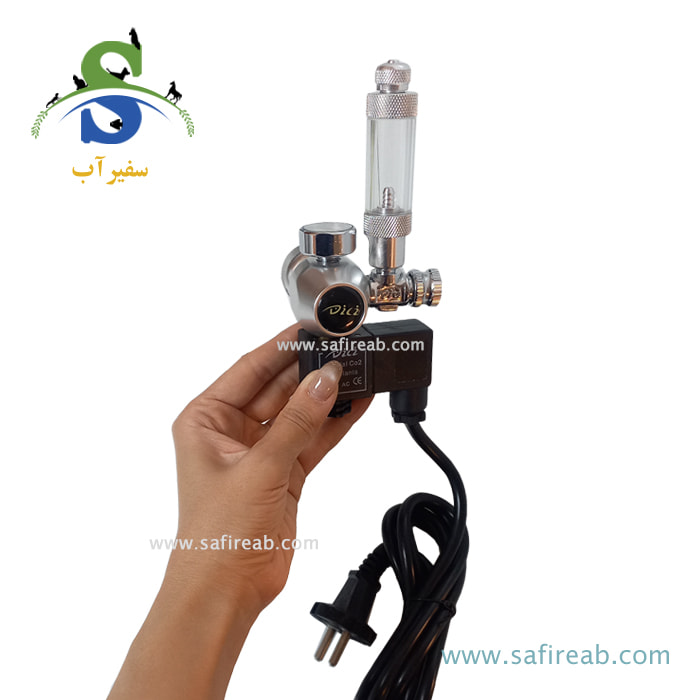 رگلاتور CO2 برقی تک گیج آکواریوم مدل DC02-02 دیچی DICI - Image 2